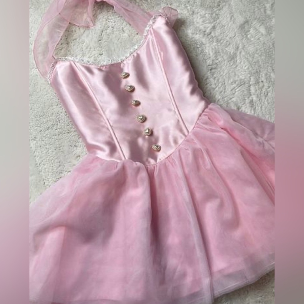 Sugar Thrillz Halter Pink Mini